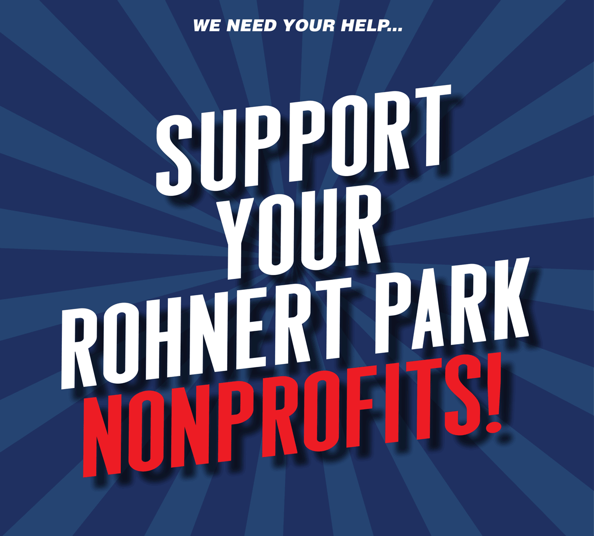 support your Rohnert park nonprofits